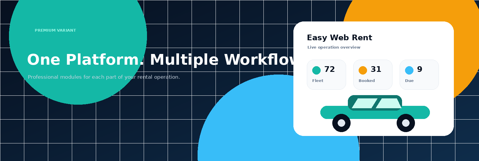 Easy Web Rent modules banner