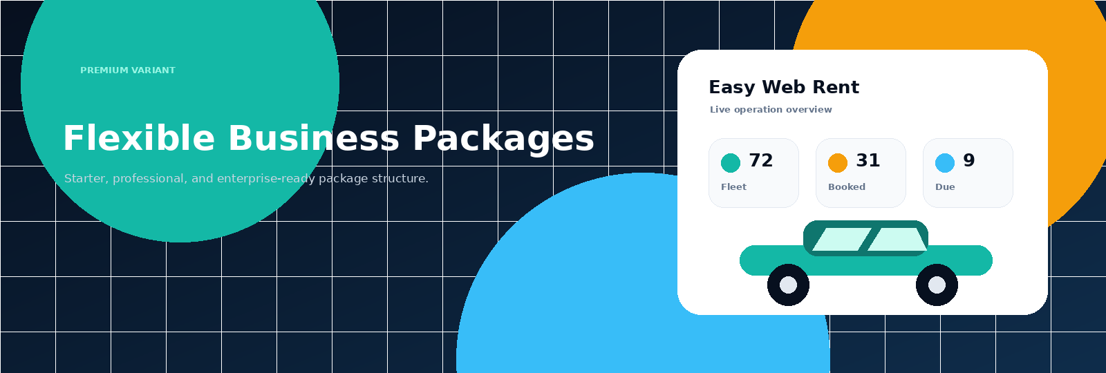 Easy Web Rent pricing banner