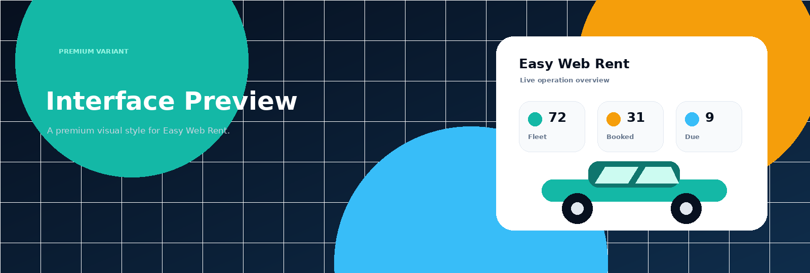 Easy Web Rent screenshots banner